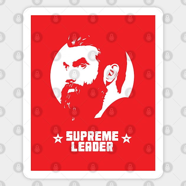 Mile Jedinak, Supreme Leader Sticker by StripTees